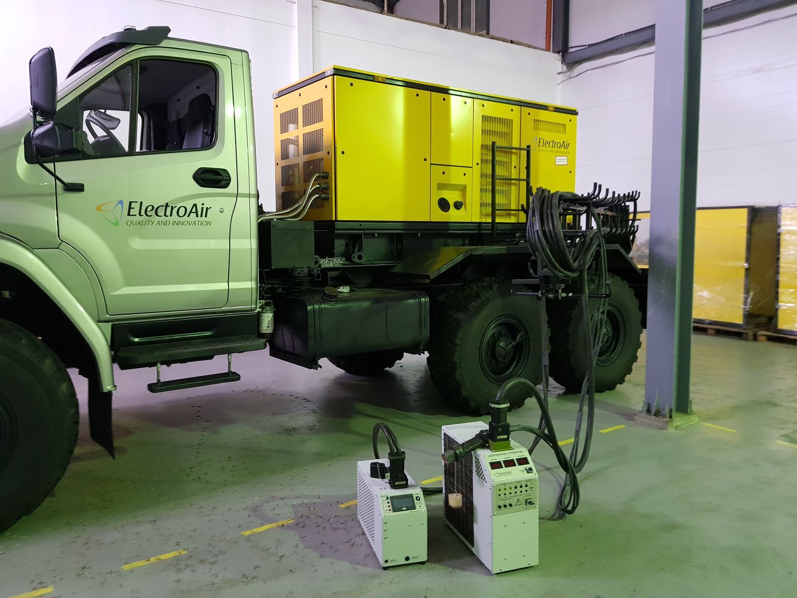 Аэродромное нагрузочное устройство EAL-400